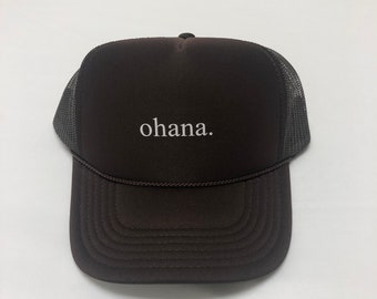 Ohana Foam Trucker Hat For Women And Men