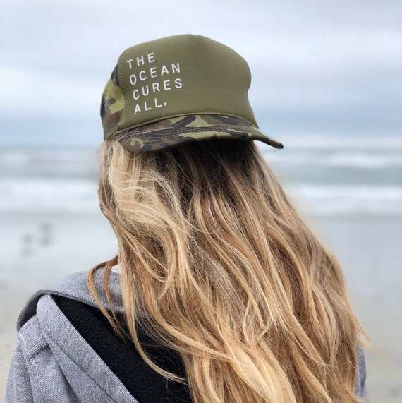 camo foam trucker hat