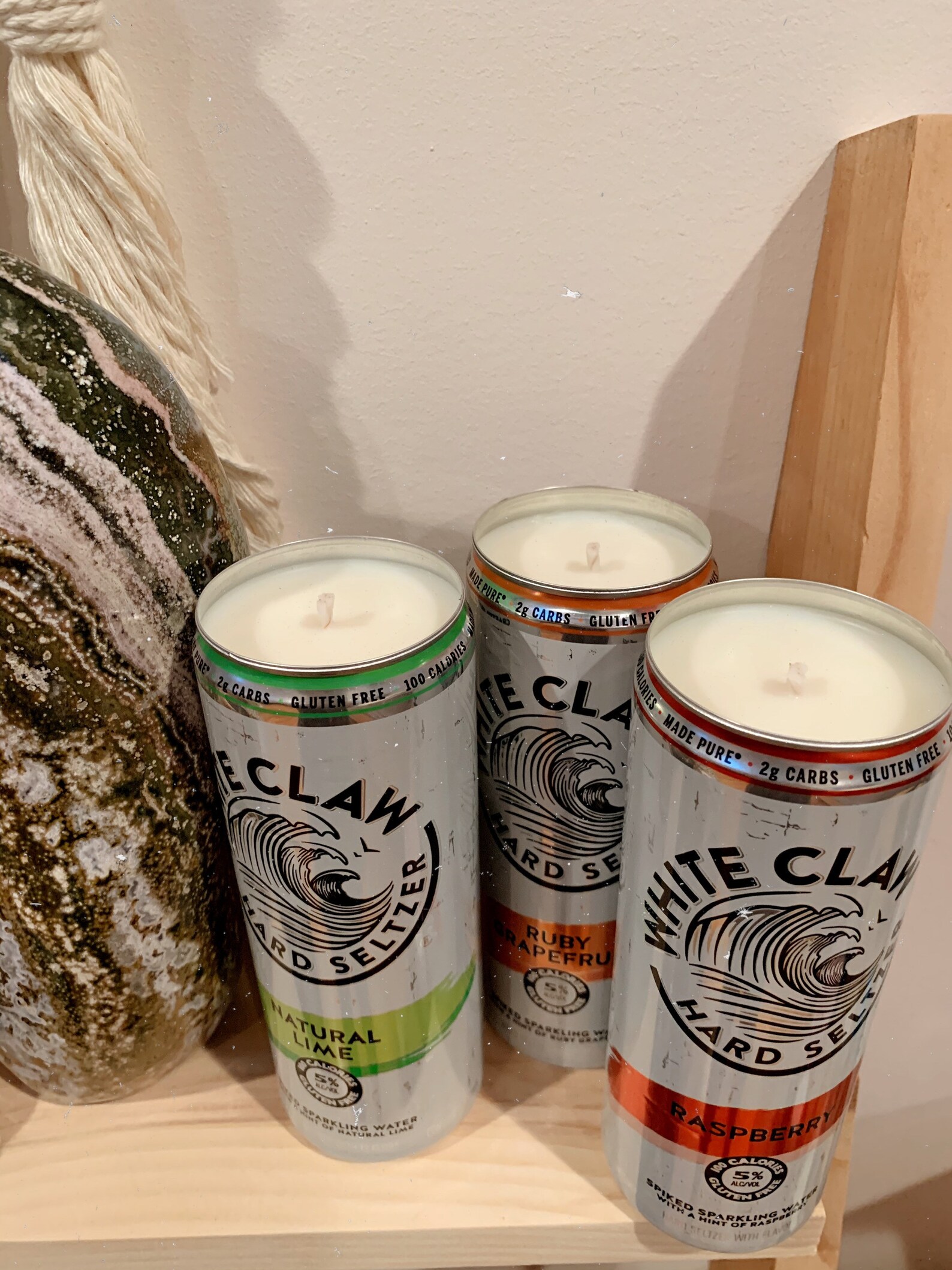 White Claw White Claw Candles Gifts Best Selling Adult Etsy