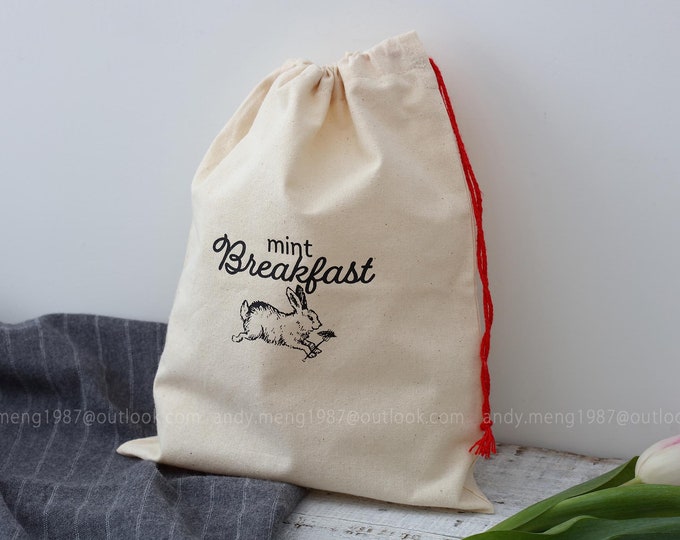 50pcs Custom cotton bag jewelry pouch personalized LOGO craft package Sachet cosmetic gift Jewelry packaging pouch single side string