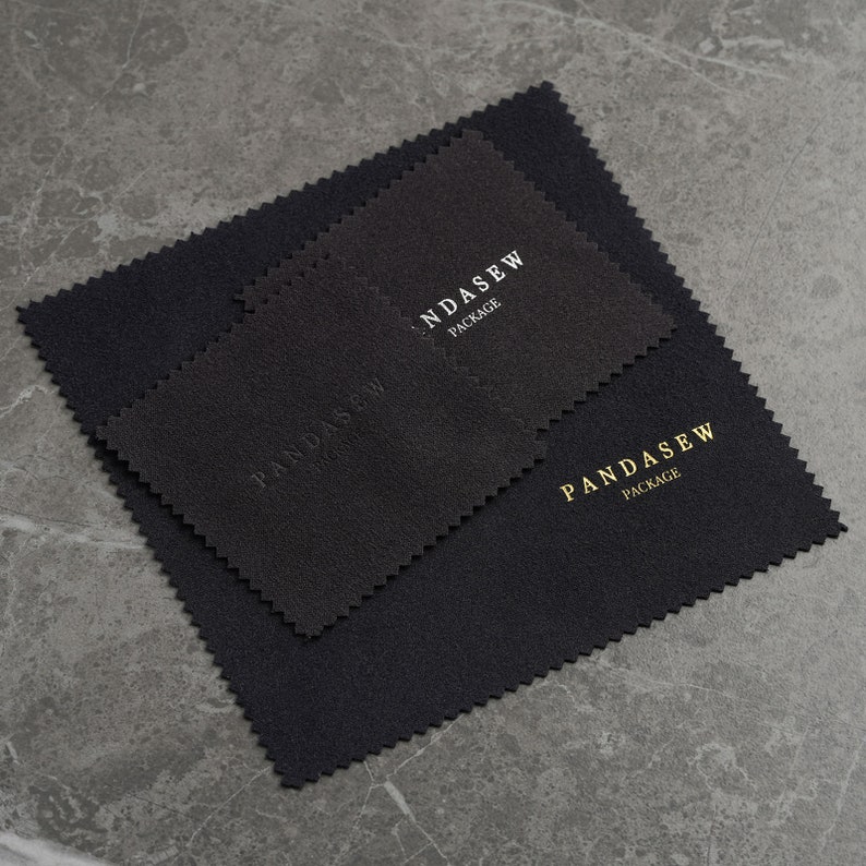 Black polishing cloth