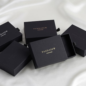 jewelry packaging box black