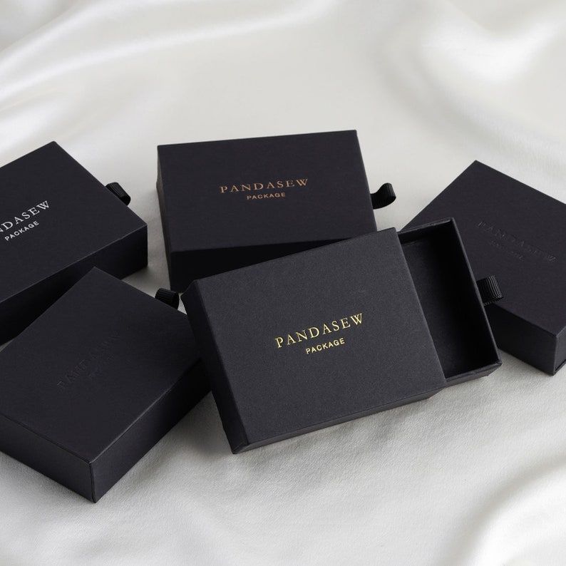 jewelry packaging box black