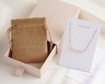 50set 7*9*2.5cm jewelry package pouch bag and Paper box custom earring box  personalized logo necklace package bulk drawer cardboard box