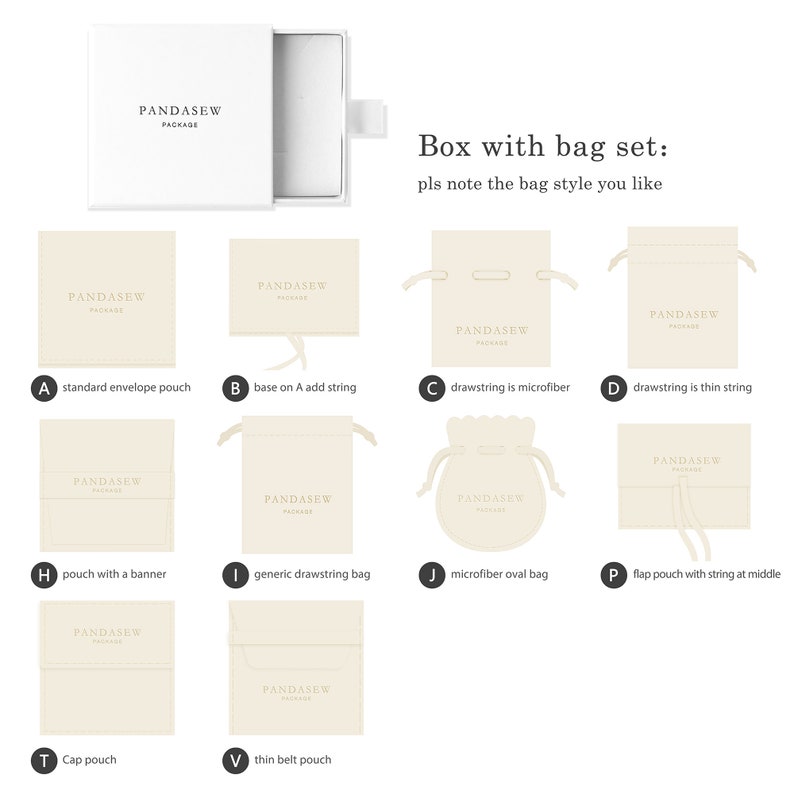 8x8cm Jewelry cardboard box and jewelry bag set logo printing