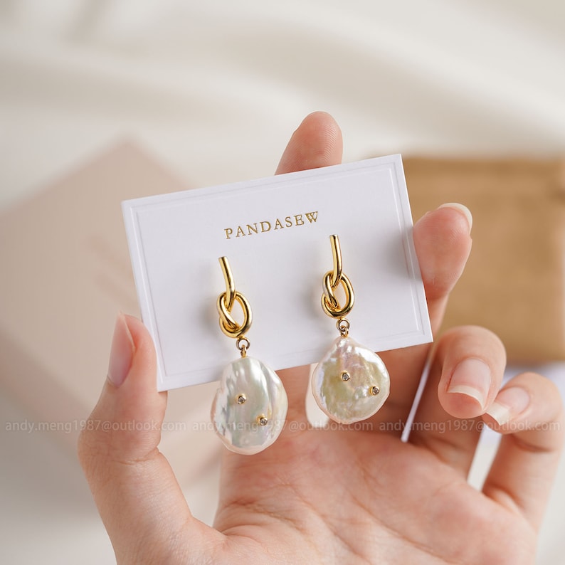 4x6 cm white earring card