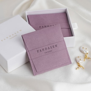 50 peças Bolsas para joias com logotipo personalizado Bolsas ecológicas para banner de joias Bolsas para brincos de microfibra Bolsas para joias