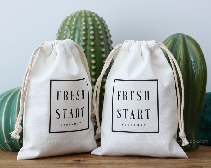 50 bags personalized LOGO printed Custom white bag cotton canvas digital printing pouches packaging cosmetic bags jewelry packaging bag