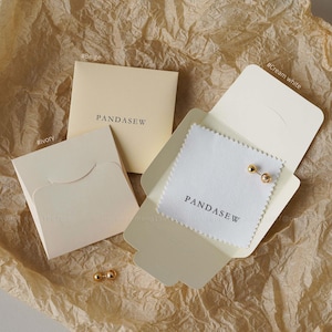 100PCS 8x8 cm treated silver polishing cloth Personalized Jewelry Cleaning Cloth Custom Logo  White Gray Black Pink beige Anti-Tarnish cloth