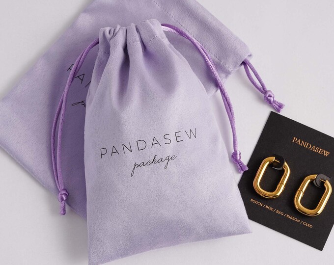 50pcs flannel personalized logo print custom drawstring bags jewelry package bags pouches small wedding favor bags wholesale product package