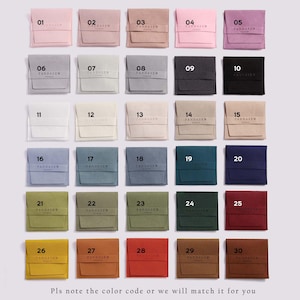 microfiber bag color code