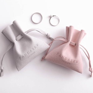 50pcs custom jewelry packaging pouch custom logo print wedding favor pouch Brooch ring earrings Watch packaging bags bulk