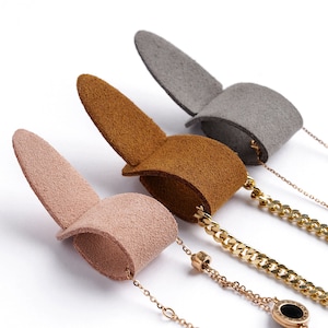 100stk PandaSew Schmuck Paket Zubehör Halskette Schließfach Benutzerdefiniertes Logo Schmuck Verpackung Tags Halskette hängenden Karten großhandel