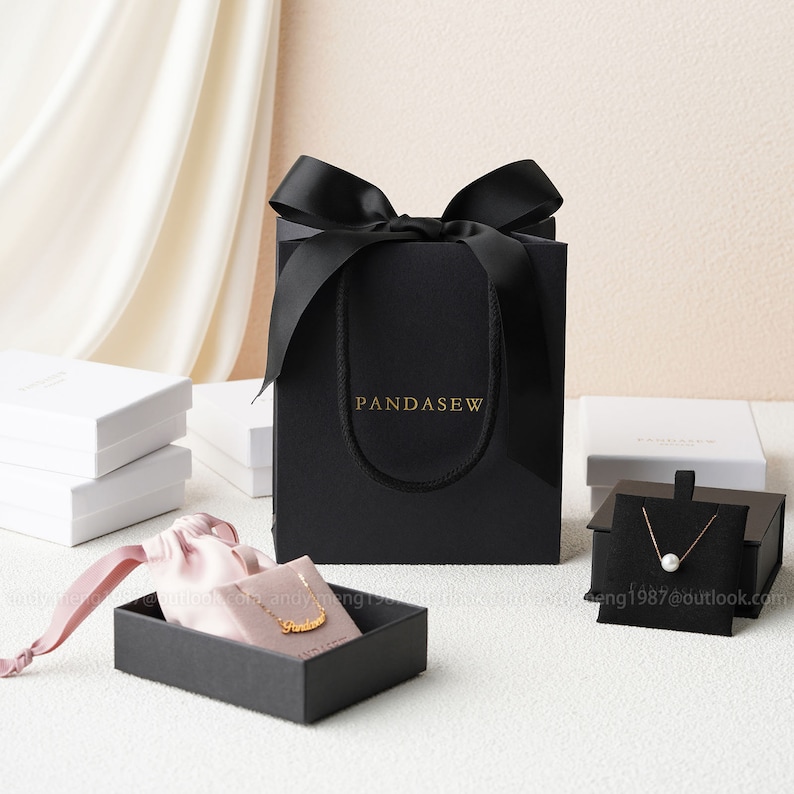 black paper bag design