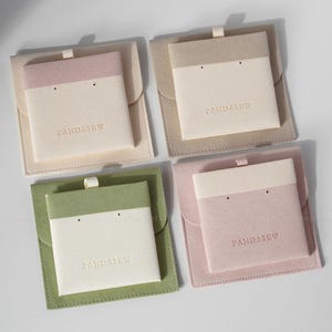 50 set custom jewelry package bag larger with insert jewelry pad Logo printed earrings necklace packaging bags with snap wholesale