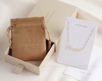 50sets 7x9x2.5cm Jewelry Packaging: Kraft Paper Box with Suede Bag