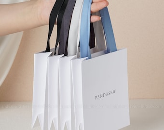 Sample link for Paper bag custom jewelry package bag with Logo personalized logo shopping Paper Bag