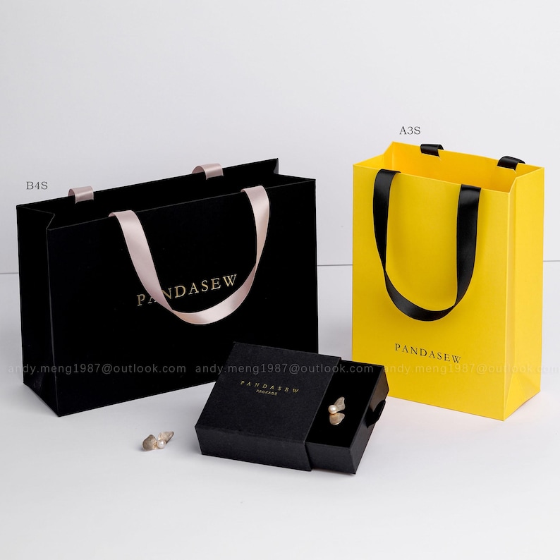 high quality paper bags bulk order in Pandasew, black paper bag, yellow paper bag