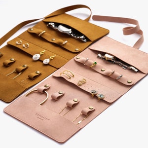 10 STÜCKE 38 x 18 cm Anpassen Mikrofaser Reise Schmuck Etui mit Logo, Schmuck Organizer Rolle Ohrring Ring Halskette Beutel Reiseschmuckrolle