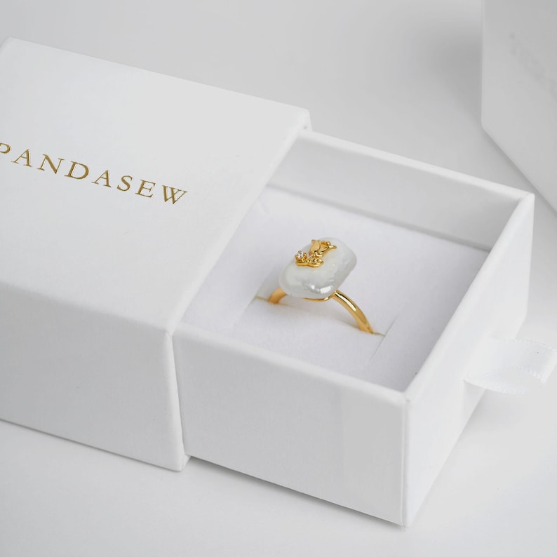 50 stuks 6*6*3,5 cm papieren doos op maat gemaakte ringdoos met gepersonaliseerd sponslogo afbeelding 11