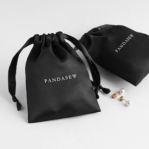 100 pièces sacs à cordon en satin noir sacs à poussière personnalisés personnalisation sac de rangement pour chaussures paquet de voyage logo imprimé jouet lunettes de soleil sacs-cadeaux