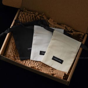 personalized white, black and beige canvas bag, customized cloth bag wholesale