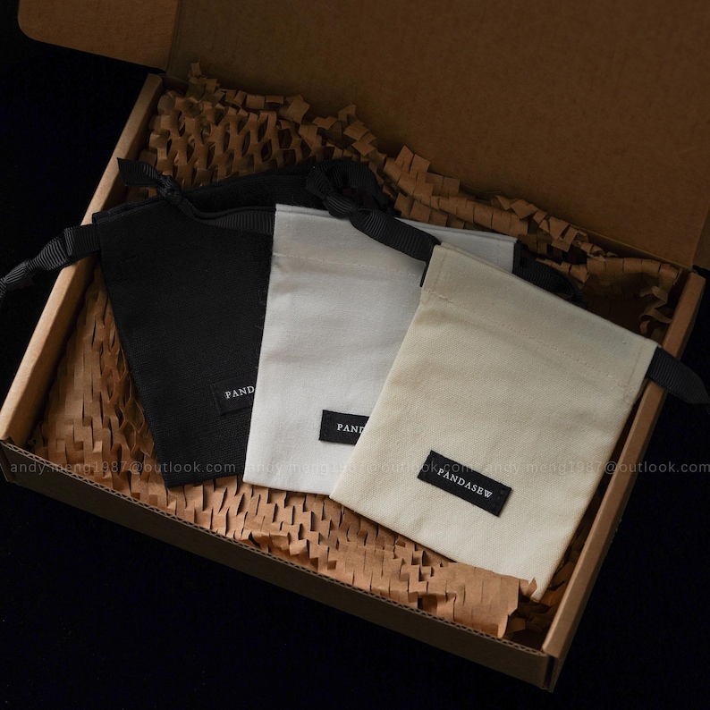 personalized white, black and beige canvas bag, customized cloth bag wholesale