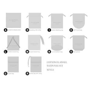 custom styles for fabric bags