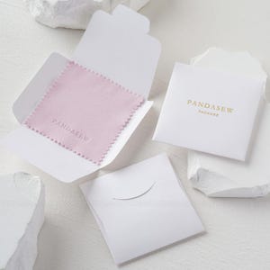 100PCS 8x8cm Personalized Jewelry Polishing Cloths: Custom Logo, 5 colors in stock image 13