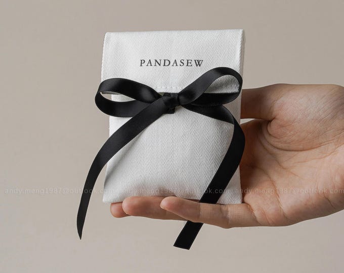 100pcs herringbone twill cotton pouch Flap Package Bag, custom clothes dust bag with your Logo printed, bespoke gift favor bag any size