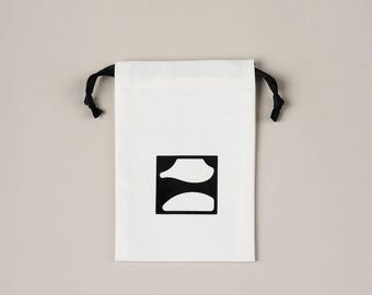 Custom Canvas Fitted jewelry pouches, Personalized Cotton Packaging bag, 50pcs