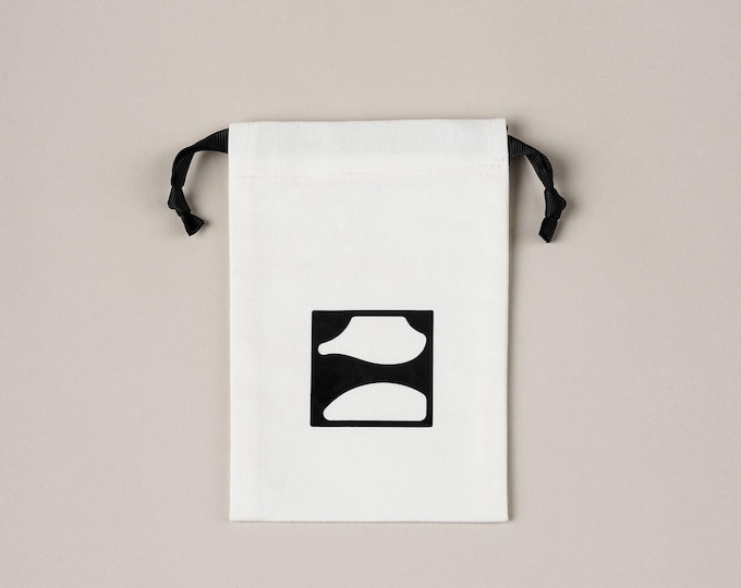 Custom Canvas Fitted jewelry pouches, Personalized Cotton Packaging bag, 50pcs