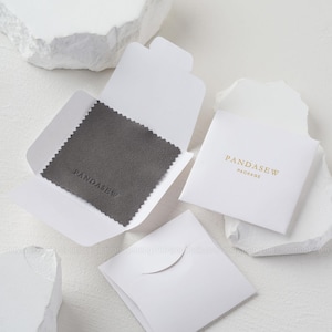 100PCS 8x8cm Personalized Jewelry Polishing Cloths: Custom Logo, 5 colors in stock image 15