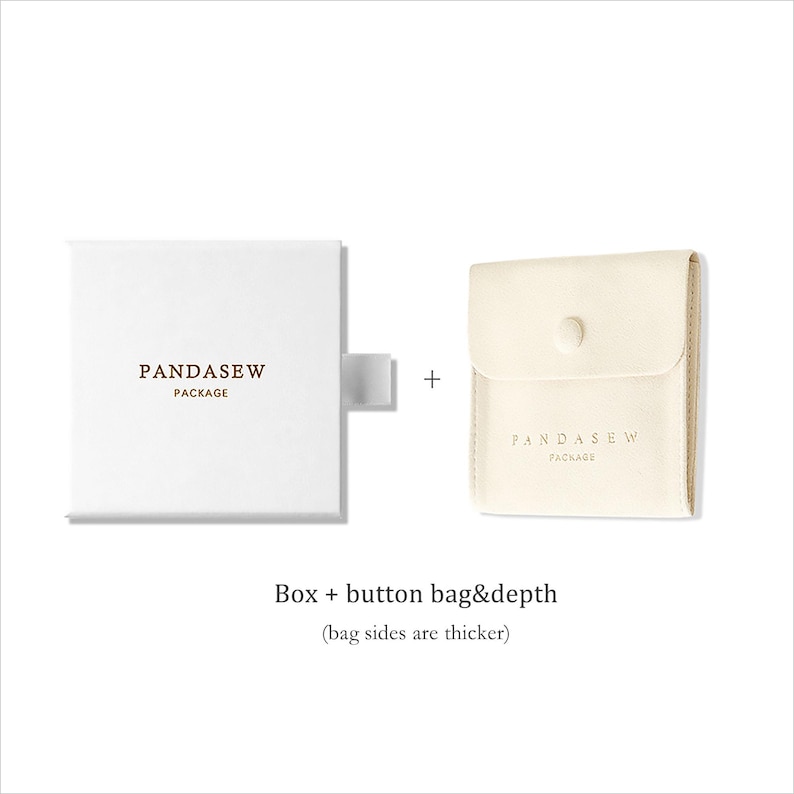 Custom Logo Jewelry Packaging Boxes, 50 pcs Drawer Paper Boxes With Sponge, Pouch Option Box+button bag&depth