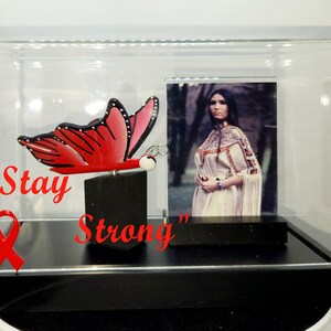 Awareness Butterfly Box: Handcrafted Support Gift