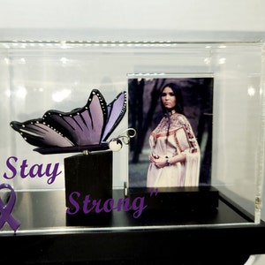 Awareness Butterfly Box: Handcrafted Support Gift