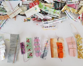 Sewn Paper Ribbon