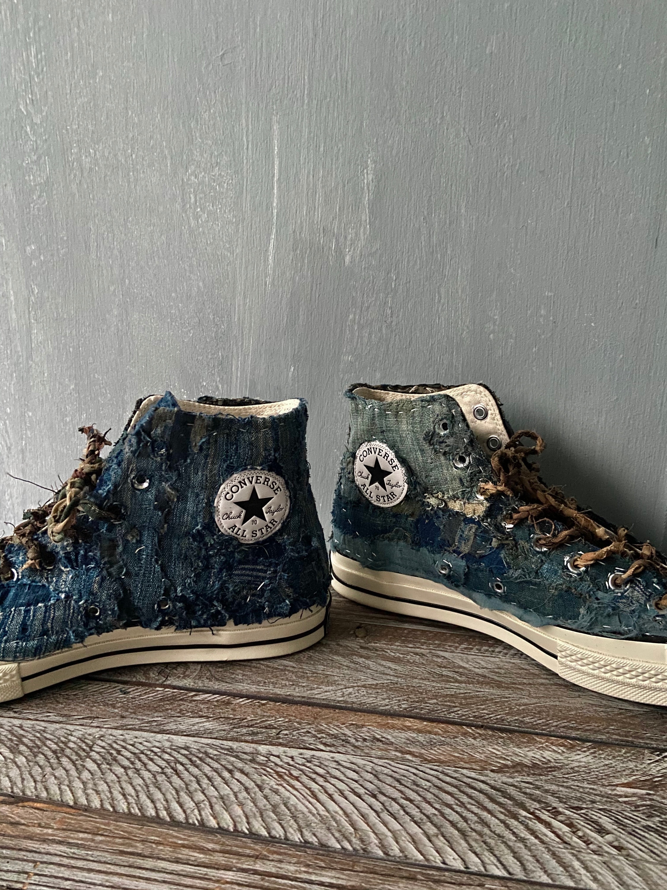 BORO X CONVERSE made to Order Etsy