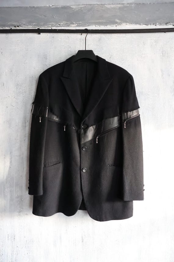 Yohji Yamamoto Pour Homme Blazer Jacket 2005aw - Etsy Canada