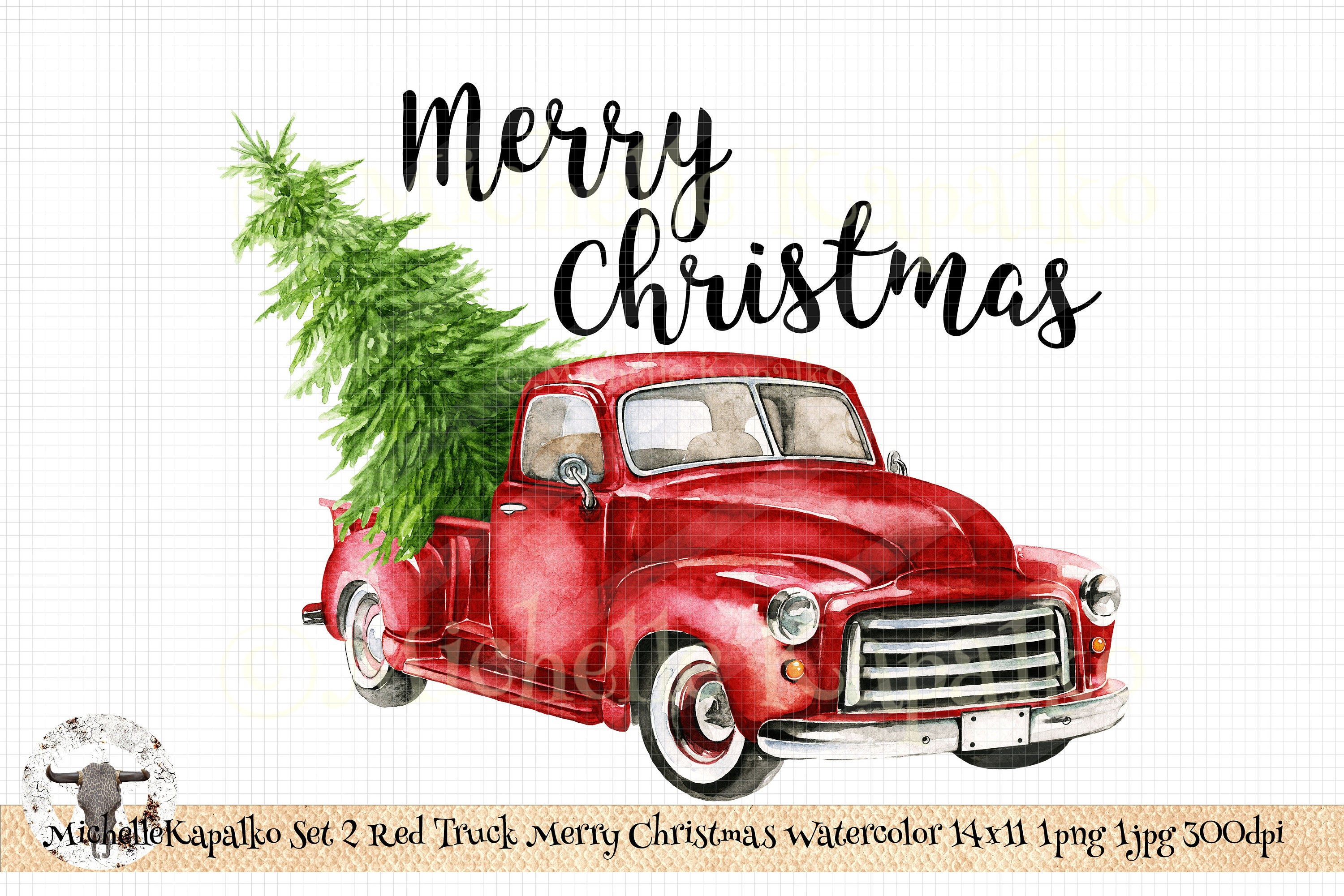 Red Truck Png - Etsy