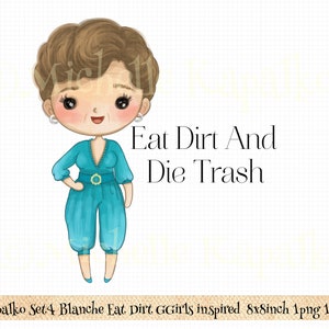 Scarica Stay Golden Girls ispirato Blanche sublimazione Design carta digitale Clipart png carta fai da te Boho Boutique t-shirt trasferimento 373
