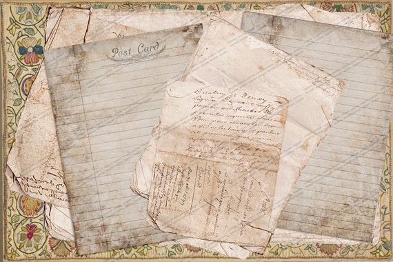 Amazon.com : Epakh 200 Sheets Vintage Lined Stationery Paper