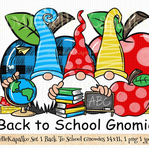Download Back to School Gnomies Child Design Teacher Design Sublimation Design Digital Paper Clipart png DIY Card Boho T-Shirt Transfer 408