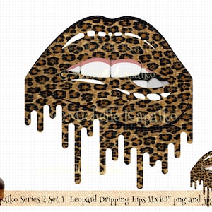 Download Leopard Lips Clipart Png Sublimation Designer Graphic Digital ...