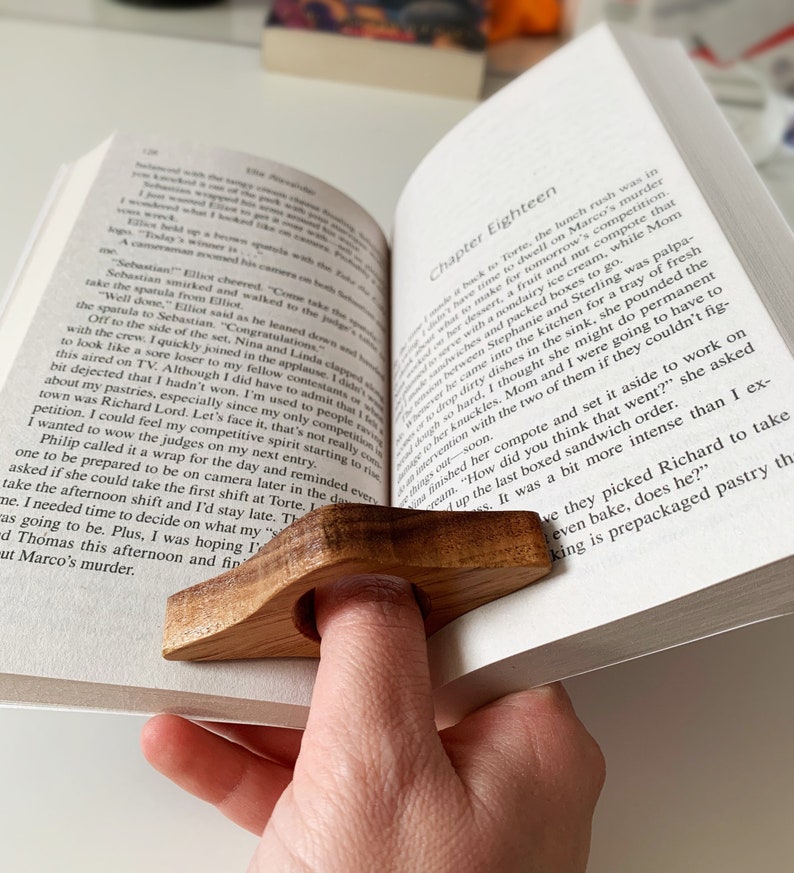 Book Holder Opener Thingy Majobber Etsy