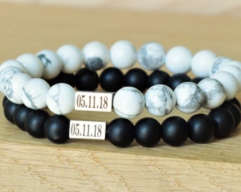 his and hers beaded bracelets