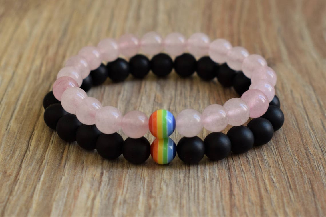 Lesbian couple bracelets