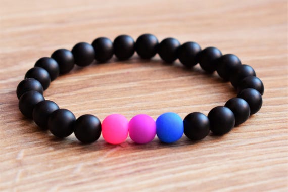 bisexual wristband