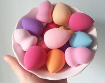 Beauty Sponge Blender - Make Up Blender Sponge - Pick Your Own! Make Up Addict Gift, Beauty Gift For Her, Wedding Gifts Under 5