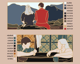 The Witcher - Geralt of Rivia, Jaskier - Stickers